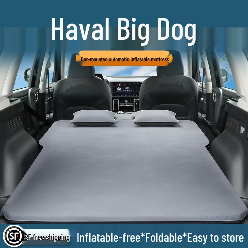 Haval Big Dog Car Bed - Second Gen Inflatable Trunk Mattress & Rear Seat Sleeping Pad
