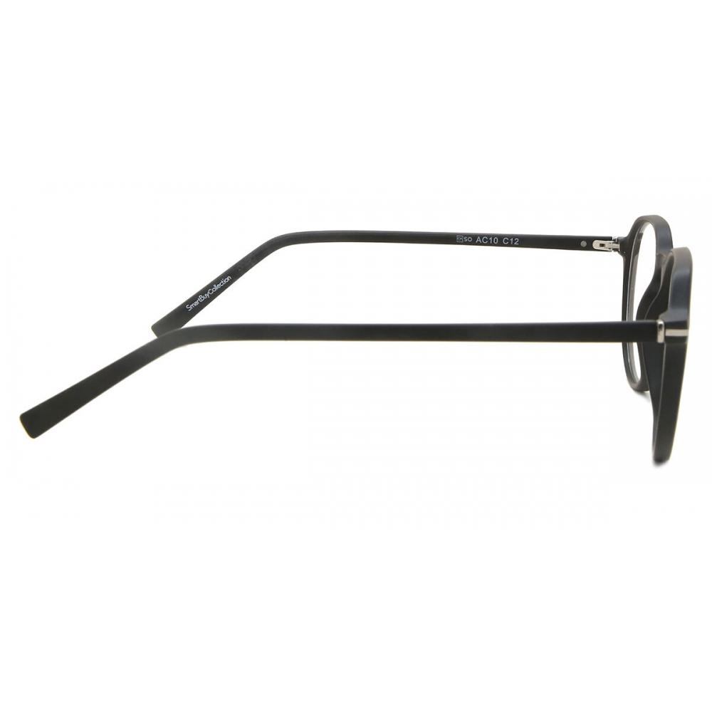 Full Rim Oval Black Smartbuy Collection Aulav Ac10 Fashion Unisex Eyeglasses