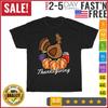 Turkey Pumpkin Thanksgiving Day Cute Animal Fall Autumn T Shirt Men Women NEW