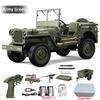 JJRC C8815 Auto RC 1/10 WILLYS 1941 4WD RTR RC Crawler Auto Telecomandata 2.4G Arrampicata Fuoristrada Camion RC Militare Giocattoli Regalo