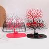 Plastic Antler Shaped Makeup Organizer Jewelry Box Ring Lipstick Rack Necklace Display Organizer