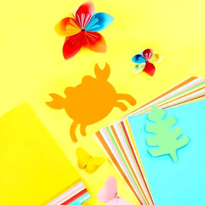 100 Sheets Vibrant A4 Construction Paper Set - Premium Quality Craft & Origami Paper for Art Projects, Holiday Decor, and Creative Activities