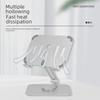 Soporte Giratorio para Tablet de Aleación de Aluminio con Ajuste de Tres Ejes y Diseño Plegable Antideslizante