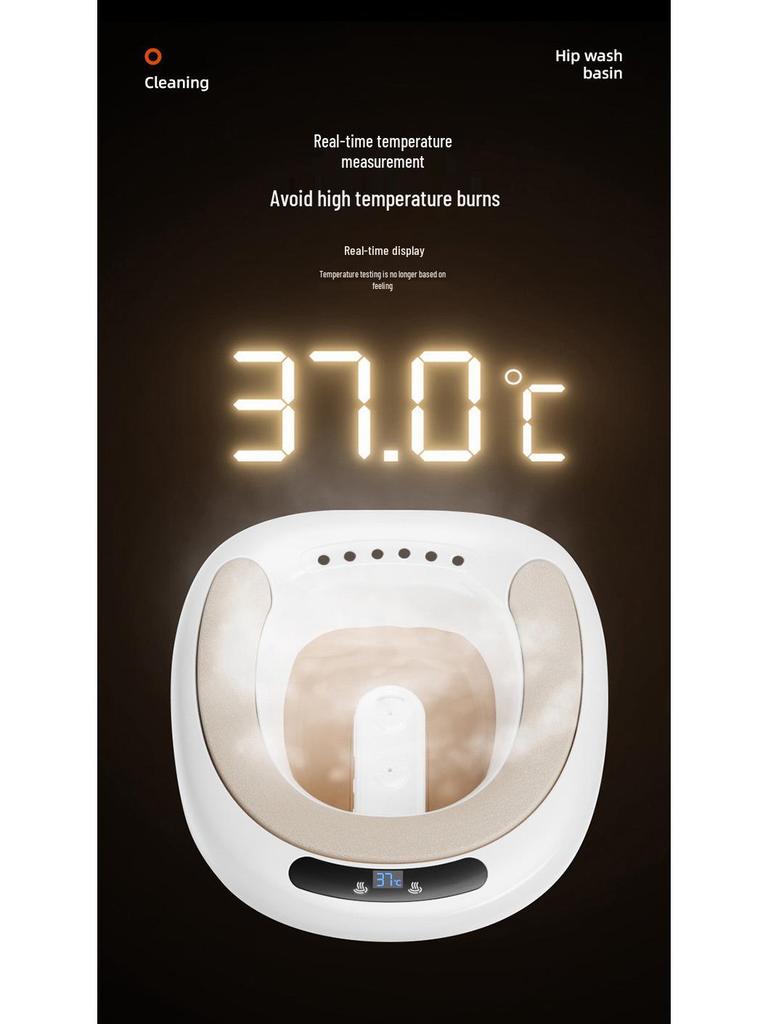 Electric Bidet Basin for Pregnant Women - No-Squat Special Wash, Soak, and Fumigation Toilet Accessory
