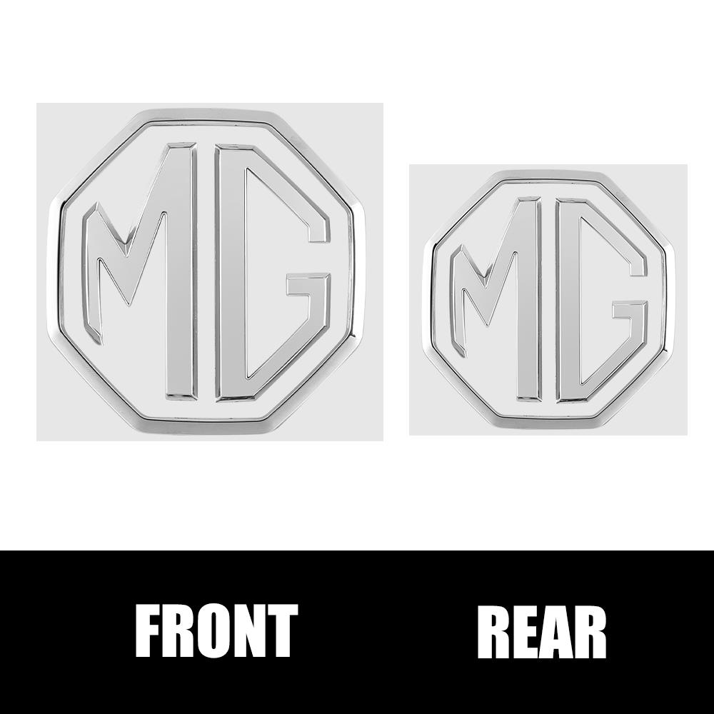 1/2 pezzi Stile Auto Cofano Anteriore Griglia Emblema Adesivo Bagagliaio Posteriore Badge Decalcomania Decorazione Per Morris Garages MG MG7 Accessori