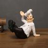Handwerk Bauernhaus Konditorei Dekoration Simulierte Küchenchef-Figur Festival Dekoration