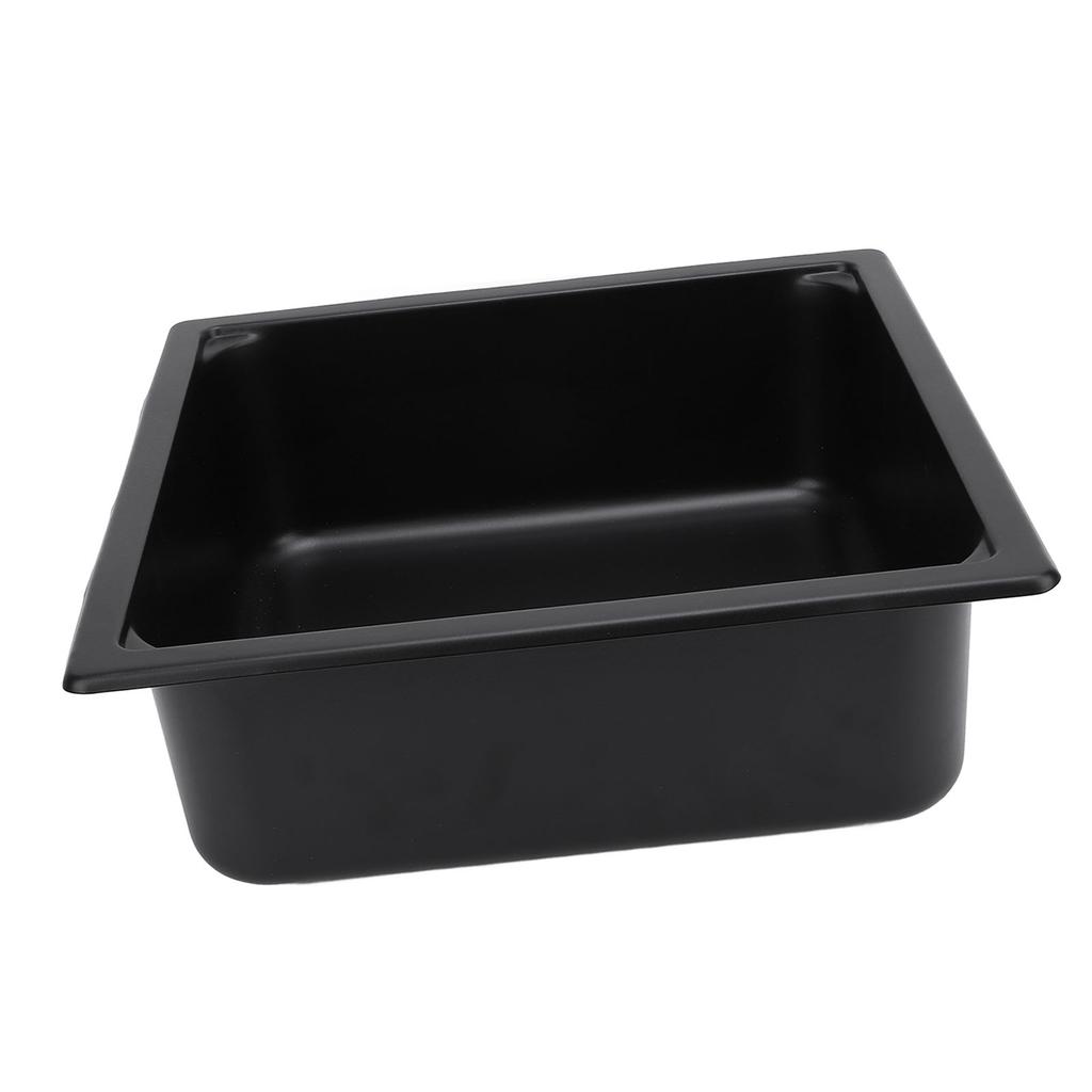 Single Bowl Bar Sink 13.8 X 13.8 X 4.7in Square Stainless Steel Kitchen Sink with 40mm Drain Hole for Caravan Food
