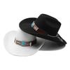9.5Cm Large-Brimmed Woolen Hat, Western Cowboy Gift Hat, Men'S And Women'S Couple Hat, Ethnic Felt Hat