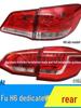 Compatible Tail Light Assembly for Great Wall Haval H6: Rear & Reverse Light for Standard & Sport Versions