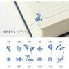 Midori  Midori  Designphil Midori  Midori  Diary 10 Year Continuous Door Navy Blue 12397006 Navy