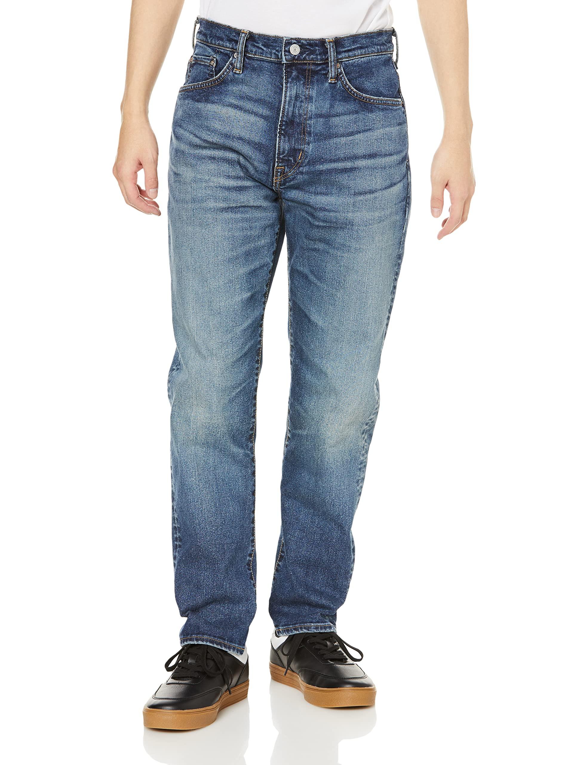 

Edwin Regular Tapered Dark Размер Удивительный Стрейч Деним Мужские Джинсы, EM33, Синий, S, темно-синий