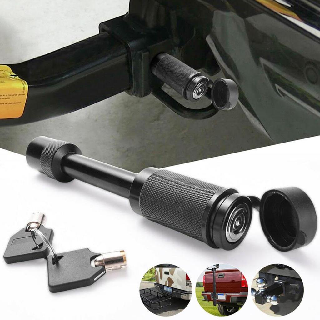 Hitch Lock Receiver - Anti-Theft Trailer Hitch Locking Pin, Lock with Key | Receiver