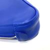 BALENCIAGA 476976 Triangle Clutch bag pouch accessory case blue/SilverHardware