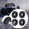 4Pcs 0.7" Crawler Tires, Rubber Tyres Upgrade, RC Car 1/30 Wheels for SCX30