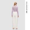ELLASSAY Women's 99% Wool Mock Neck Knit Sweater