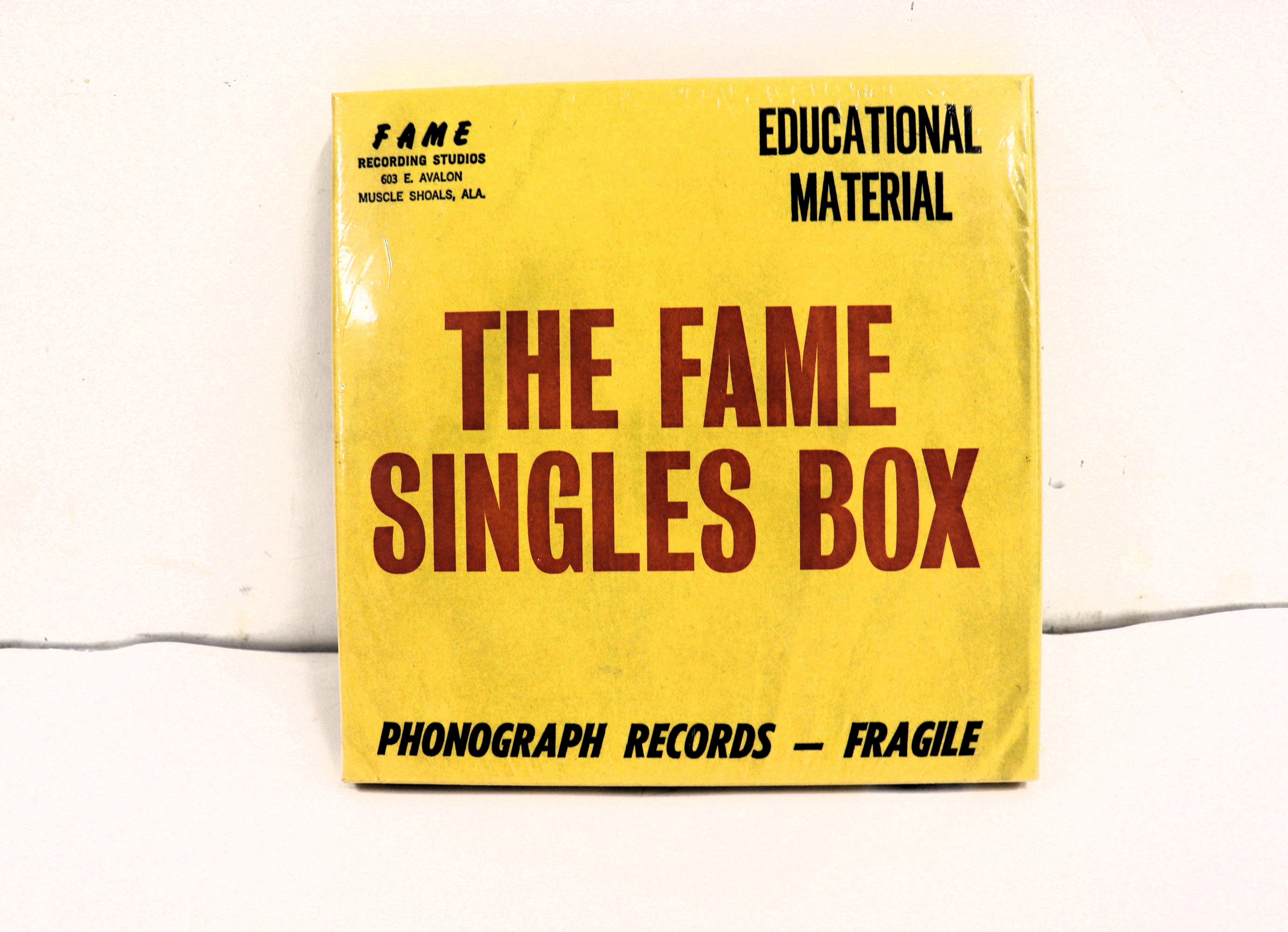 

7inch Record VARIOUS - Fame Singles Box LTDBOX015 Kent 2012 UK Rock Used