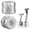 Safety Razor Stand Aluminum Alloy Men Shaver Holder For Bathroom Organizer Manual Beard Shaver Rack