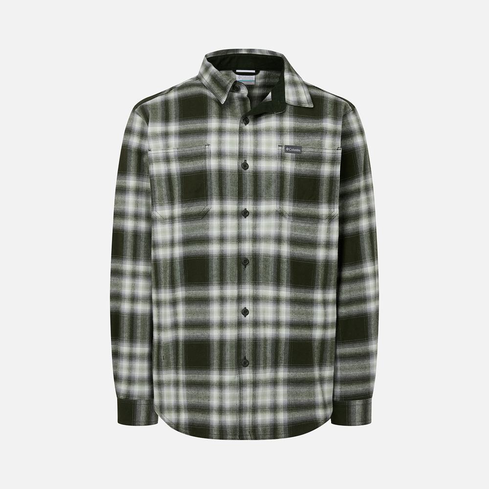 COLUMBIA Men'S Peachstone Stretch Flannel Shirt