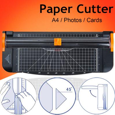 Heavy Duty A4 Precision Rotary Paper Photo Card Cutter Trimmer Ruler Guillotine
