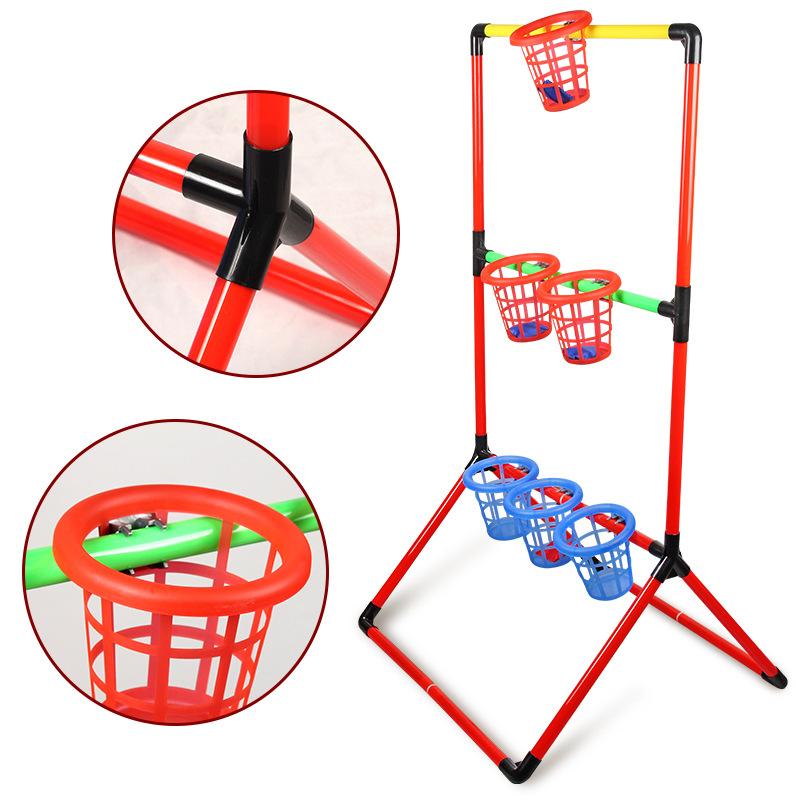 Lighting Basket Sandbag Throwing Game Set Double Battle Indoor Outdoor Sports Toys