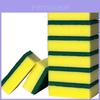 8 Pezzi Spugna Gialla e Verde Versatile per Pulizia Efficiente