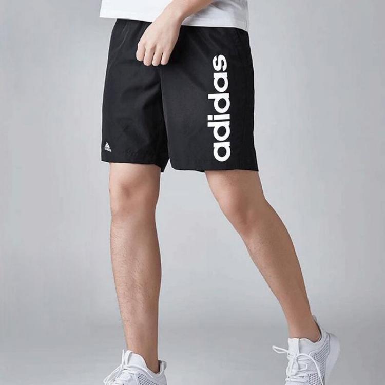 Adidas Sports Series Comfortable Versatile Woven Sports Shorts Men Shorts Black BS5039