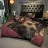 Shepherd Dog 3d Printed Bedding Set Cute Animal Style luxury Duvet Cover Soft Comfortable Home Textile Polyester Quilt Cover Set