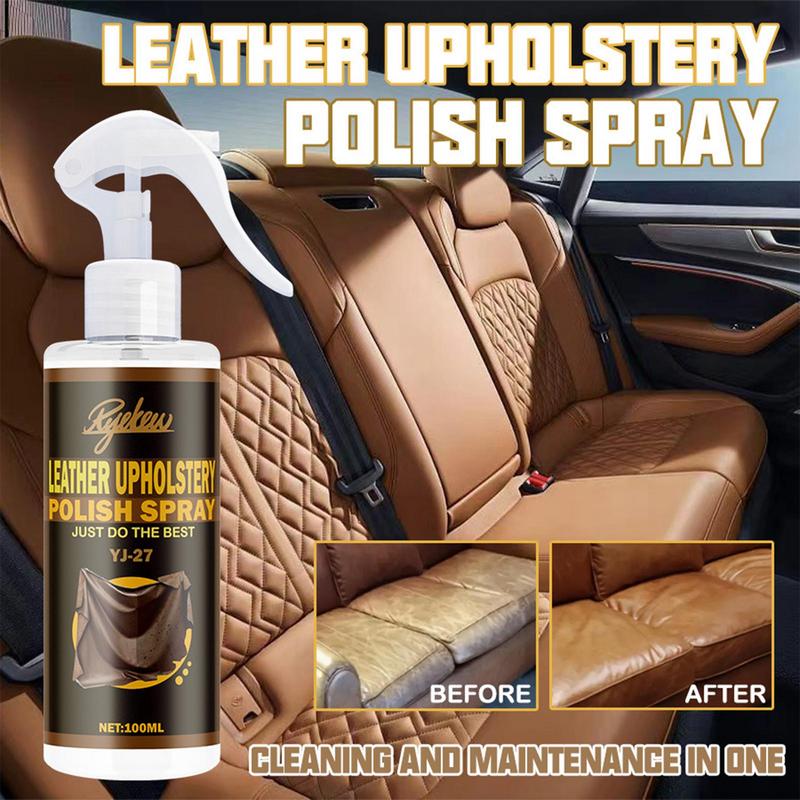 Auto Innenraum Aufbereiter Auto Innenraum Reiniger Aufbereitende Beschichtung 100ml Leder Sofa Reiniger Leder Farbauffrischer Für Leder