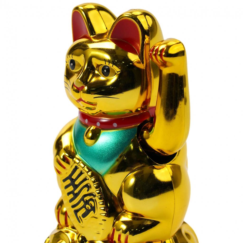 Lucky Waving Cat Lucky Cat Plastic Car High Quality