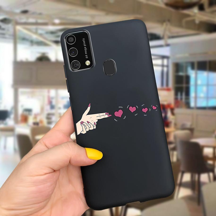For Samsung Galaxy M31 M21s Case 2020 Couple Love Heart Phone Cover For Samsung M31 Prime SM-M315F M 31 M 21s Soft Case 6.4 Inch