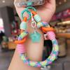Handy-Lanyard Dopamin-High-Value Damen-Handgelenkseil kurz Outdoor tragbar Reise Bergsteigen Einkaufen Foto