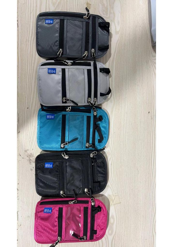 Multi-functional RFID Lanyard & Passport Holder: Travel Document Protector