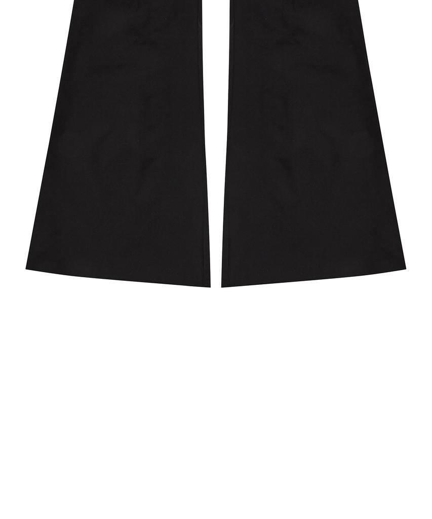 LUVISTRUE Am Nylon Tuck Bootscut Pants(Black)