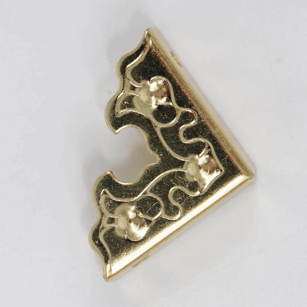 Jewelry Box Decorative Wooden Case Corner Brackets for Furniture Corner Protector Corner Foot