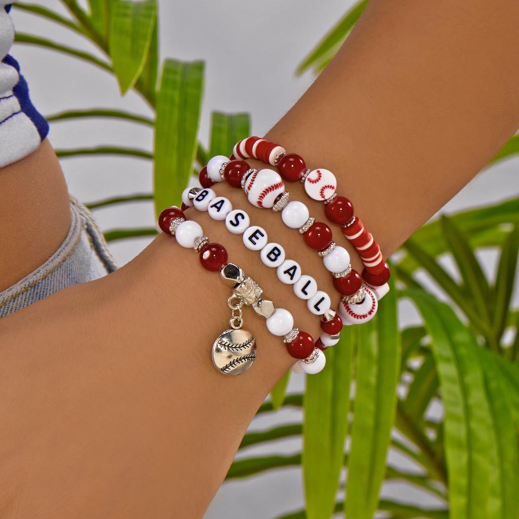 Sports Jewelry Geometric Alloy Handmade Unisex Bracelet For Sports Enthusiasts