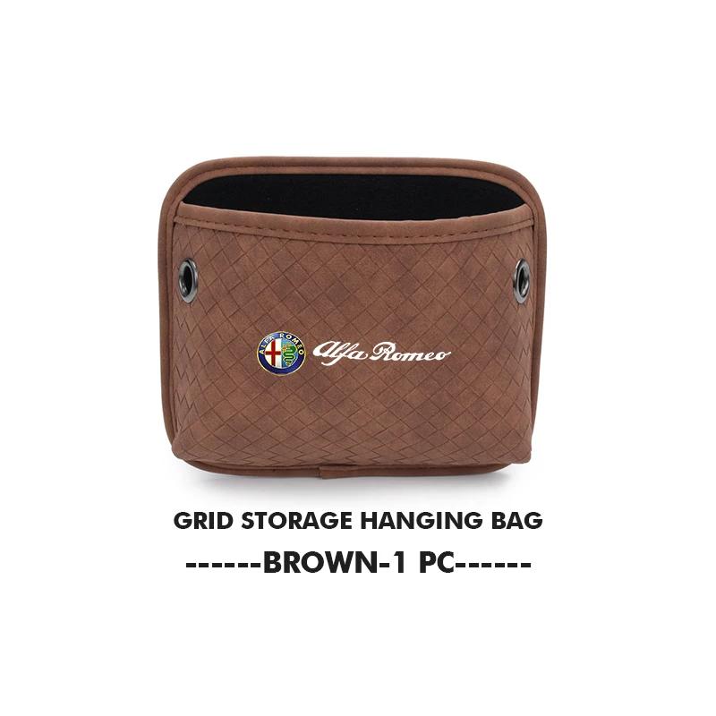 For Alfa Romeo 2026 Hot Sticker Multifunctional Car Door Side Cup Holder Storage Bag Auto Accessories For Alfa Romeo Giulietta