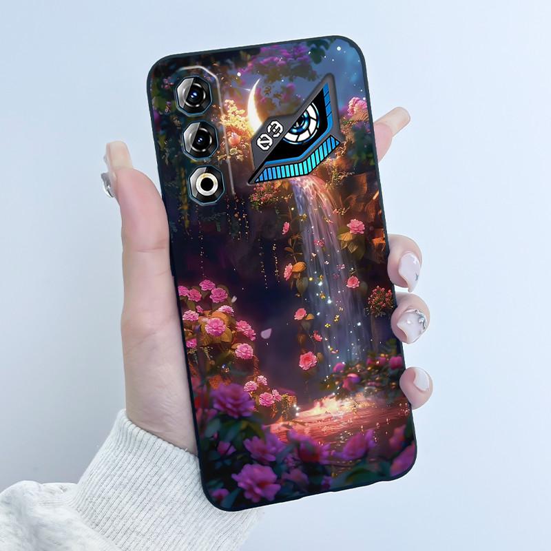 Für ZTE Nubia Neo 3 GT 5G Z2465N Hülle Süßes Kaninchen Schwarz Weiches TPU Silikon Stoßfeste Rückabdeckung Für ZTE Nubia NEO3 GT 5G Hülle