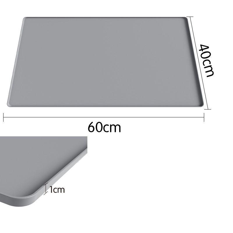 Coffee Mat Tables Silicone Kitchen Mat Non-slip Coffee Machines Bar Mat For Drying Dishes Home Cafe Cup Drying Table Pad