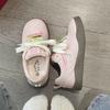 Pink Dexun double mesh shoes ugly cute summer new chic niche breathable sports Forrest Gump