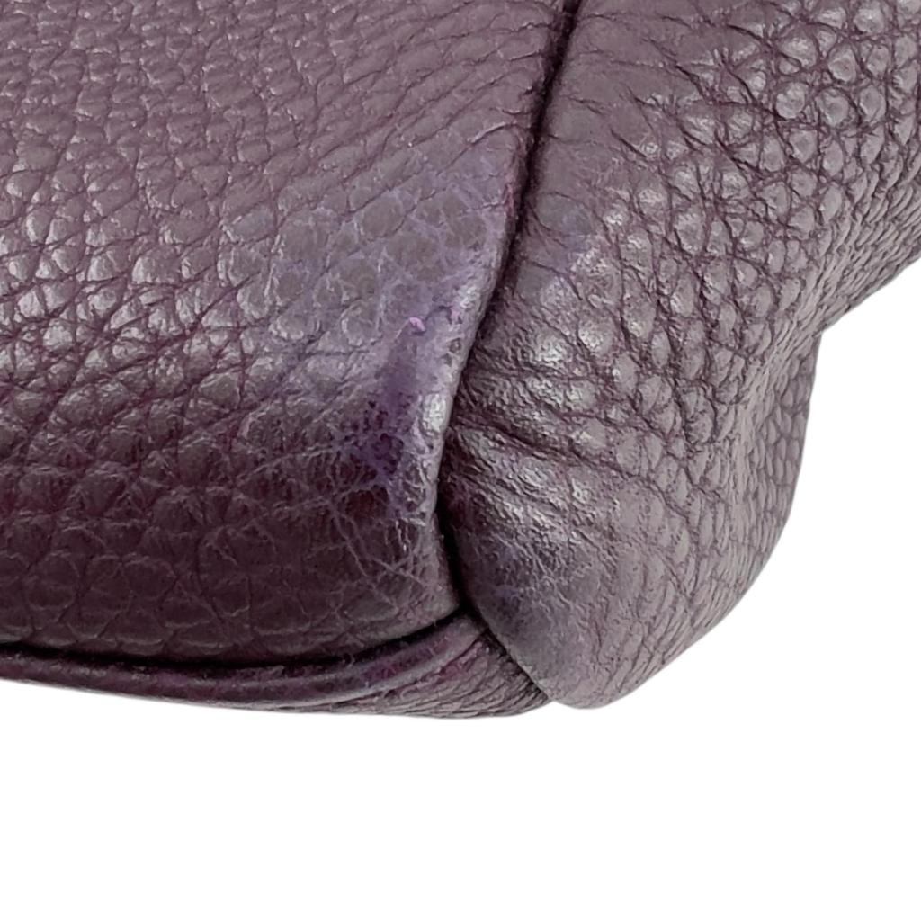 Hermes Fool ToeMM Tote Bag Leysin Purple Unisex Used