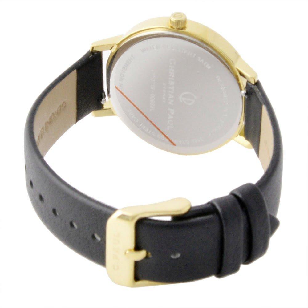 Christian Paul Marble BRIGHTON Watch Women's MRL-04 Gold/Black [Used]