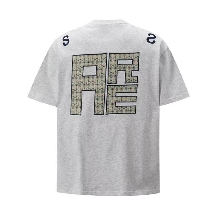 Cotton Short Sleeve T Men's T-shirt Ins Trendy Hip-Hop Style Crew Neck Base Shirt Summer