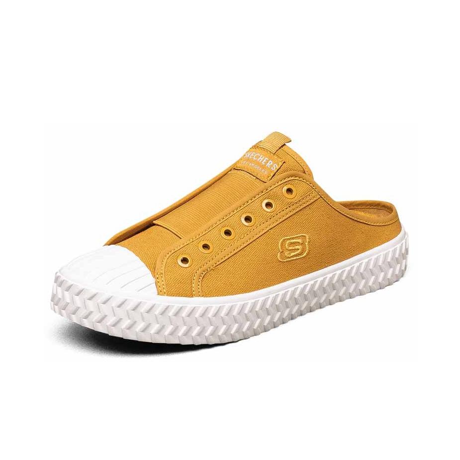 Skechers Simple Alsidige Lave Canvas Sko Dame Sneaker Klar Gul 155386-YEL