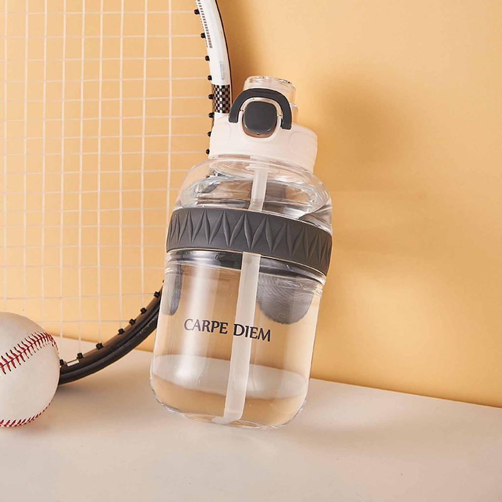 Men & Women -Fall, Leak-Proof Space Cup with Plastic Lid, Design Portable Water Bottle