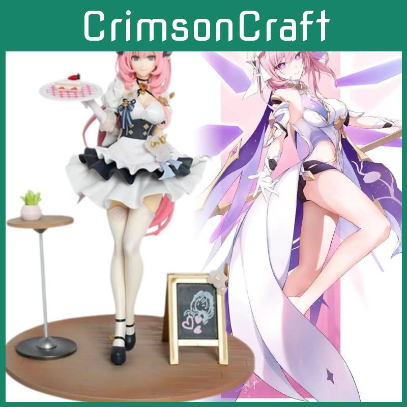 Elysia Impact Honkai Figurine Game Cartoon Model Toys Statuary Gifts Christmas