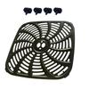 Metal Liners Nonstick Air Fryers Cooking Mats Multifunctional Air Fryers Pad Air Fryers Plate Metal Air Fryers Tray