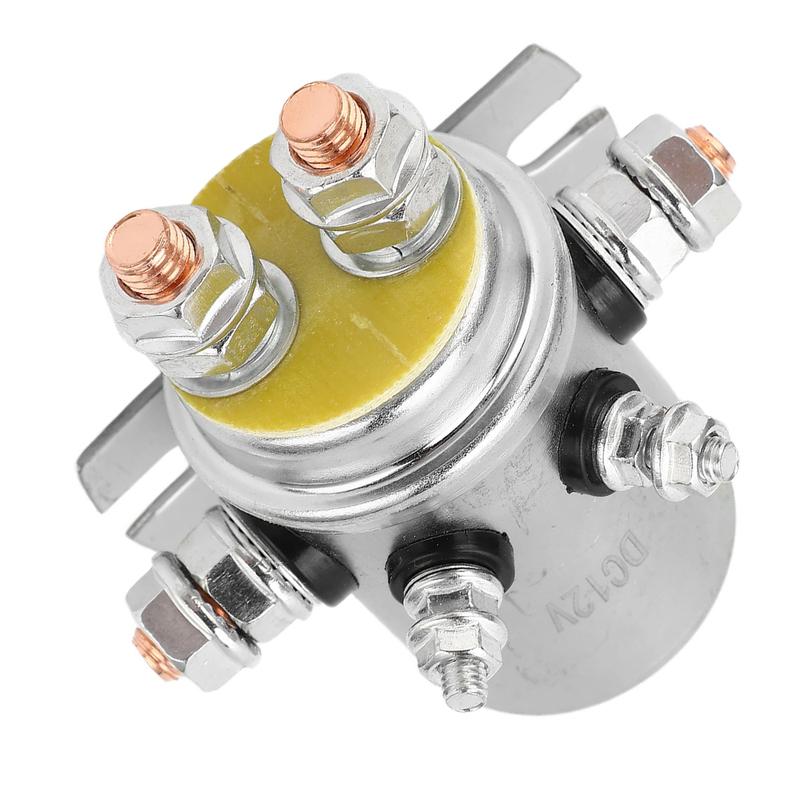 Winch Relay Starter Continuous Duty Solenoid Relay Accessory Waterproof 12V 300A for Off Road Vehicle ATV Utility Vehicles