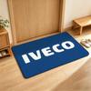 Auto I-IVECO Floor Mat Soft Flannel Entrance Door Mat Non Slip Absorbent Bathroom Bedroom Floor Rug