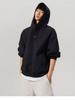 Men's 450g Heavyweight Boxy Cropped Hoodie, Button-Up, American Style for Spring/Autumn