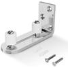 Adjustable Floor Guide for Stainless Steel Sliding Door — Silent POM Roller